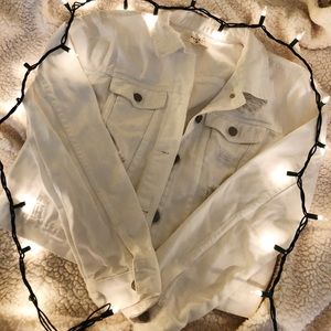 PACSUN White Jean Jacket